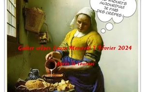 Goûter Crêpes Mercredi 7 Février 2024