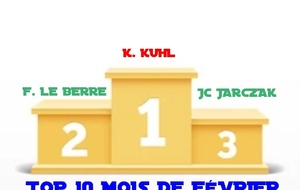 TOP 10 du Mois de Février