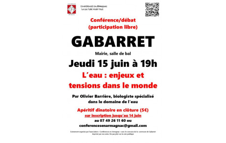 Conférence à Gabarret