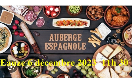 Auberge Espagnol le 6 décembre 2023
