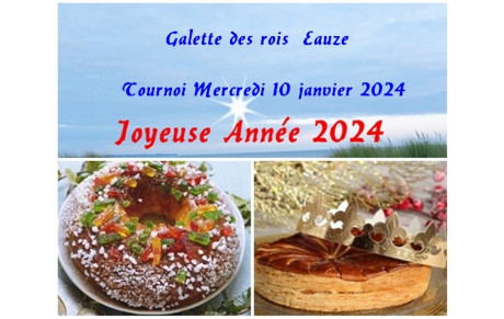 Galette des rois mercredi 10 janvier 2024