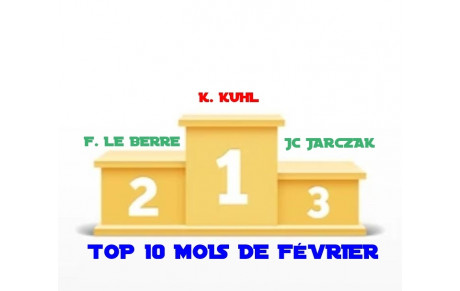 TOP 10 du Mois de Février