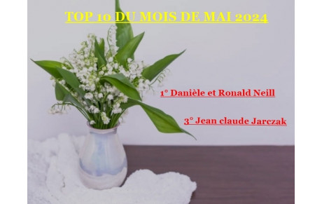 TOP 10 du Mois de Mai 2024