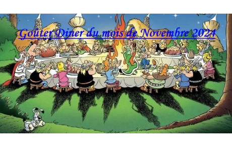 Goûter Diner le 6 Novembre 2024