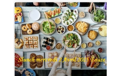 Slunch mercredi 2 Avril  2025 après le tournoi Eauze